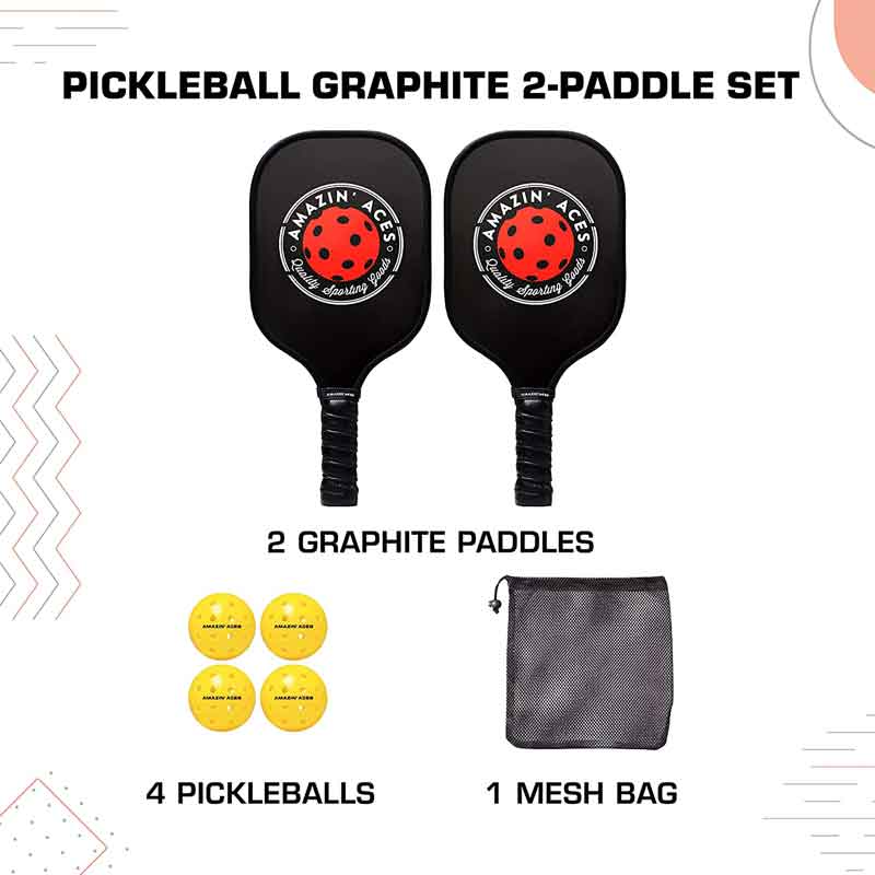 Amazin’ Aces Graphite Pickleball Set