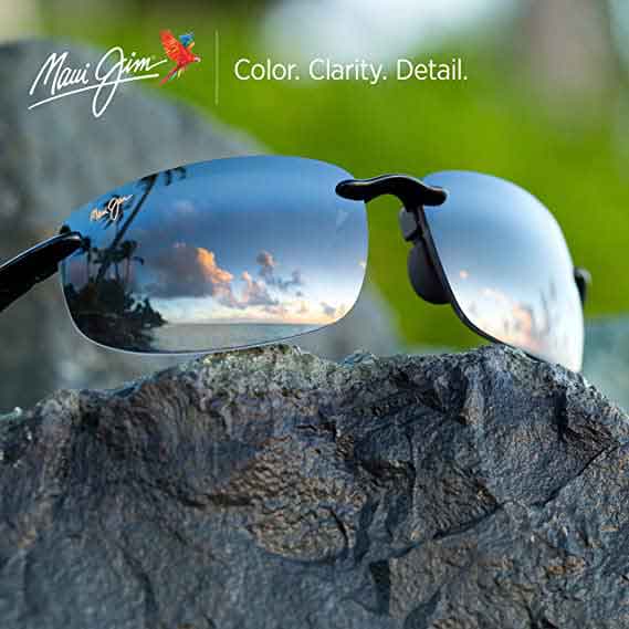 Maui Jim Ho'okipa Rectangular Sunglasses