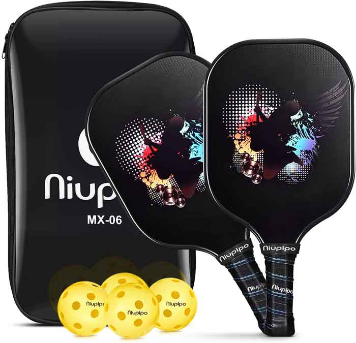 USAPA Pro Graphite Pickleball Paddle Set